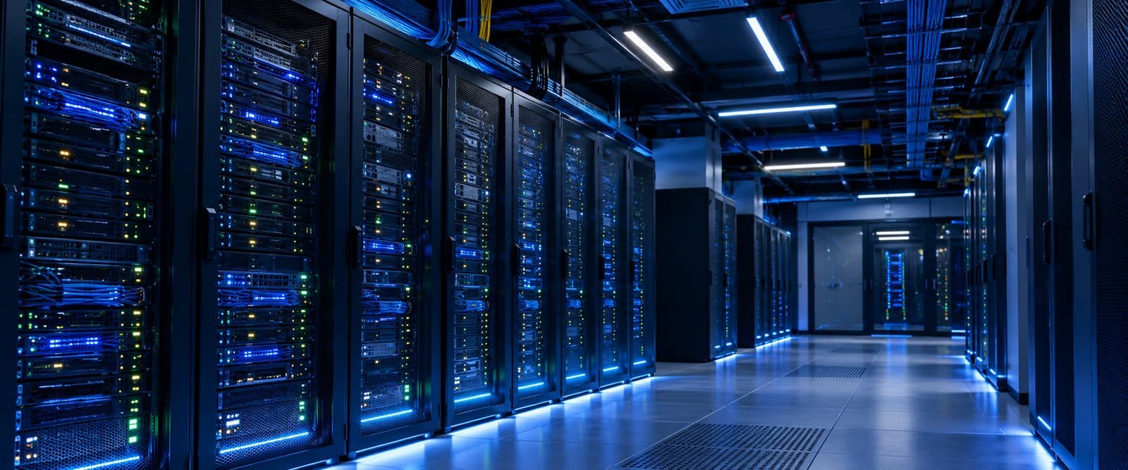 Data centre server racks